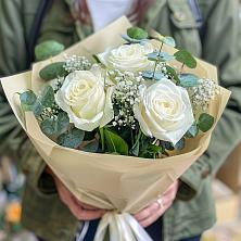Букет Нежные грёзы в Козино Одинцовского района Букет цветов из: Розы в Козино Одинцовского района